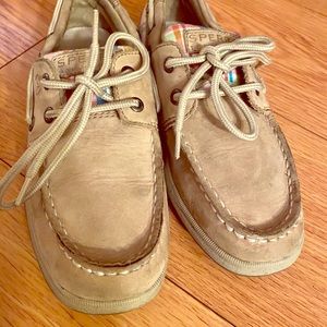 Girls Sperry Top Sider boat shoes